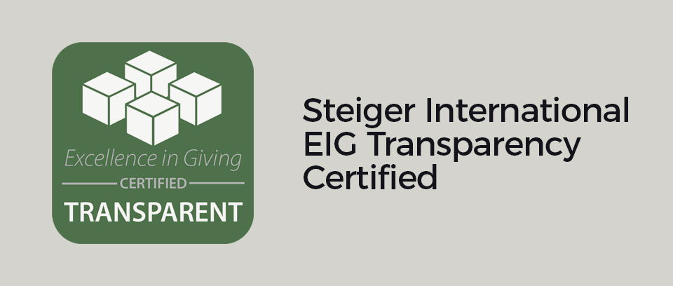 Excellence in Giving Certified Transparent mobile