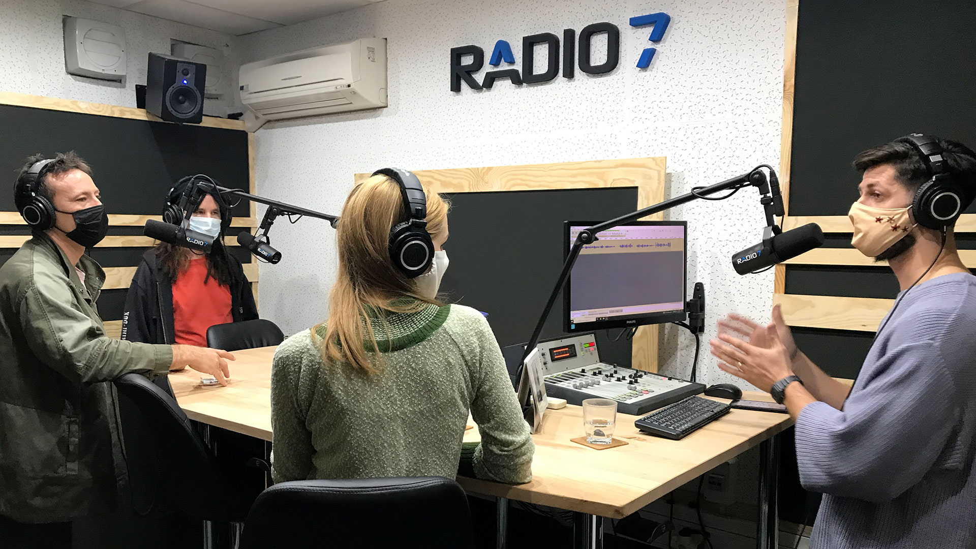 David Pierce and Luke Greenwood shared the Gospel on a radio show in Slovakia