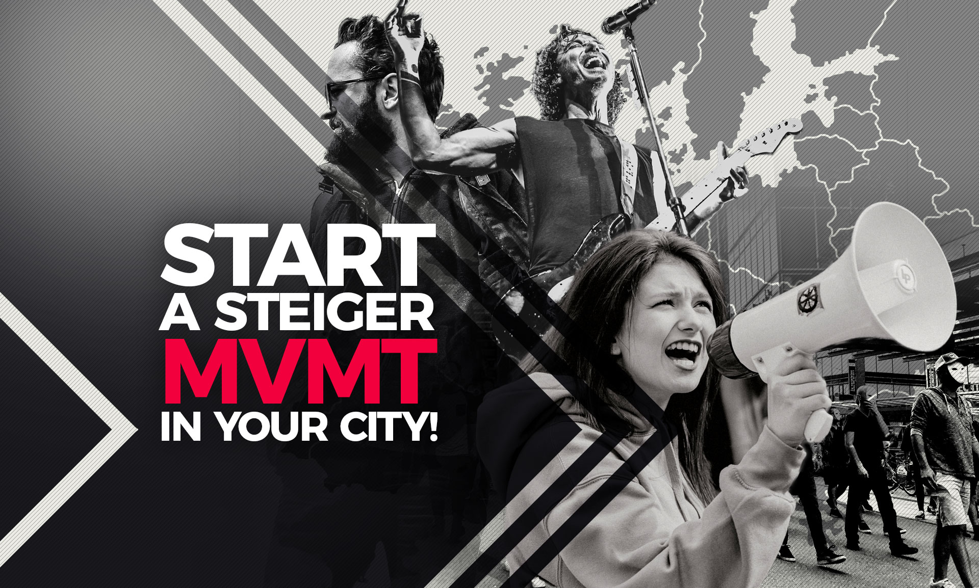 Steiger’s vision is to raise up a radical missionary movement that will transform the Global Youth Culture for Jesus. We do this by mobilizing followers of Jesus to reach young people who would not walk into a church.