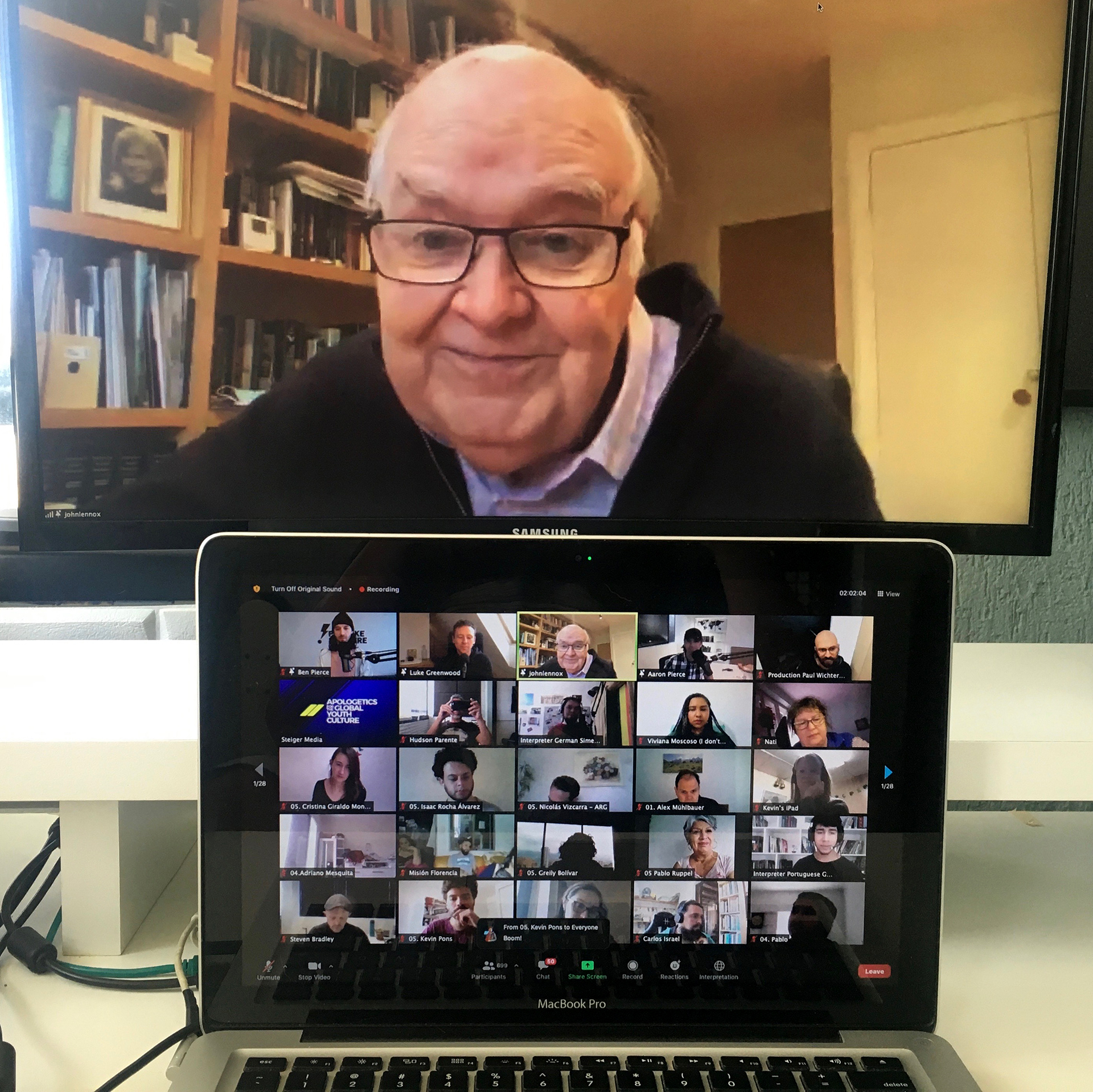  John Lennox shared deep yet practical wisdom on engaging others with the truth 